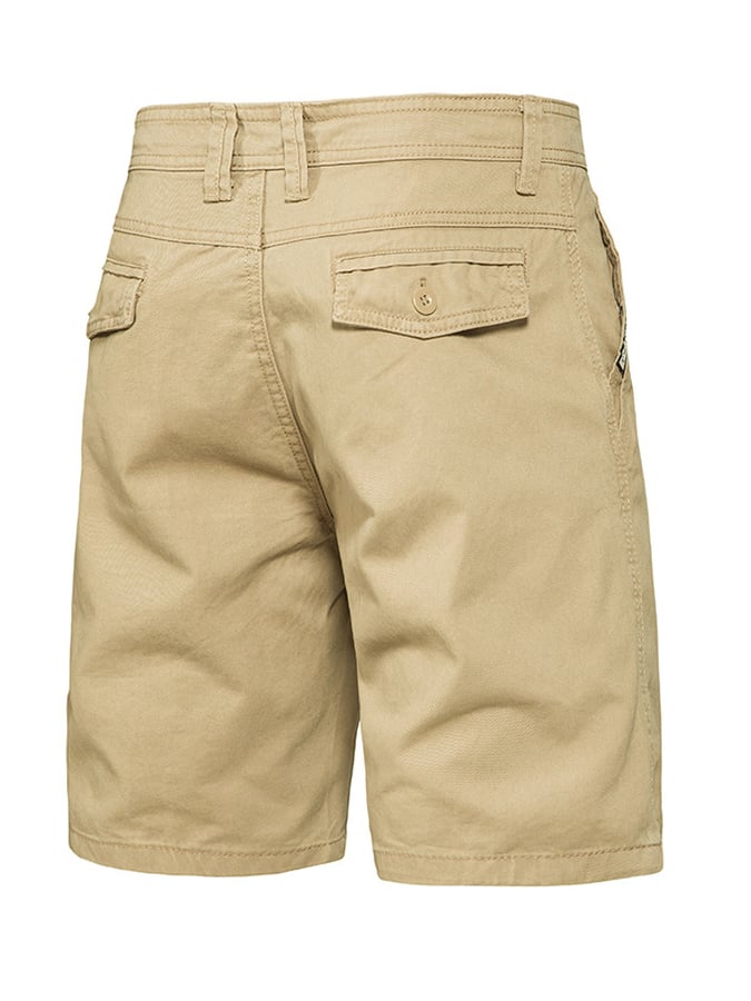 Men's Vintage Outdoor Cotton Functional Work Shorts