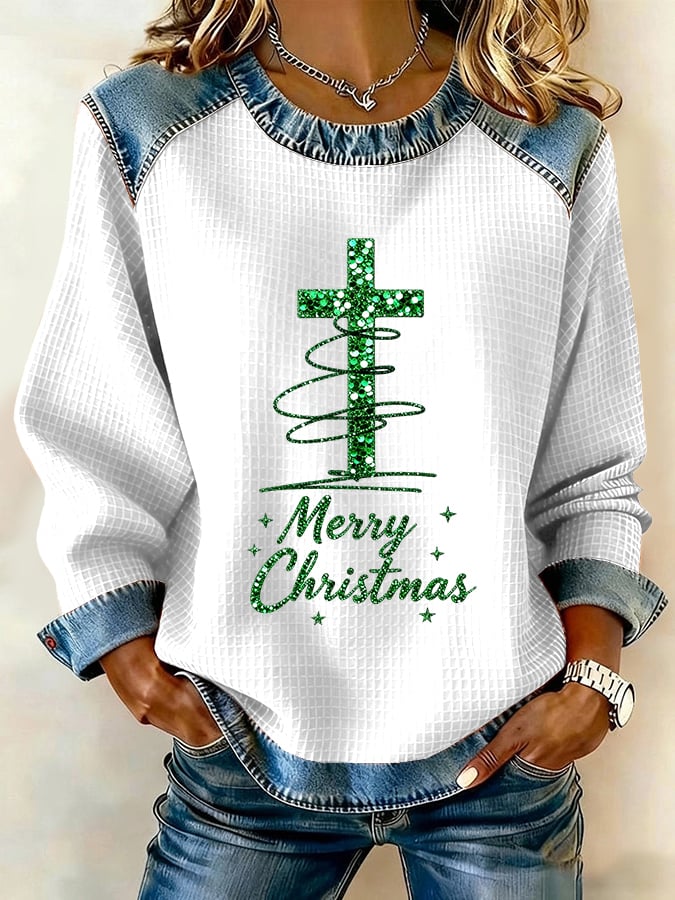 Women's Christmas Faith Casual Sweatshirt