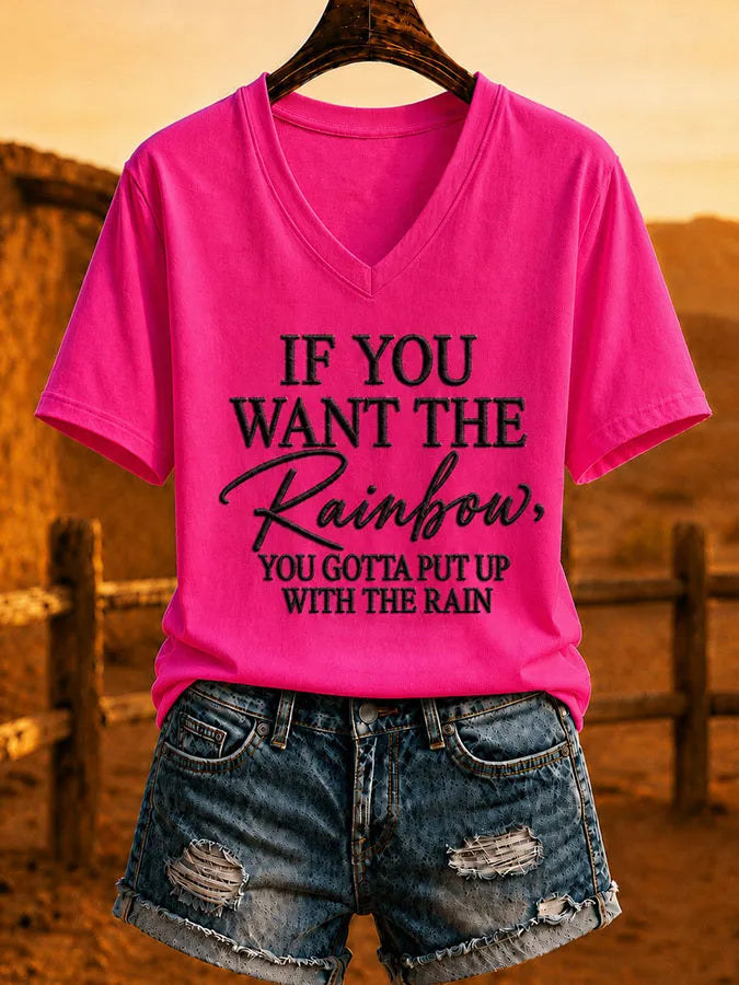 Women'S Commemorative Printed Casual T-Shirt