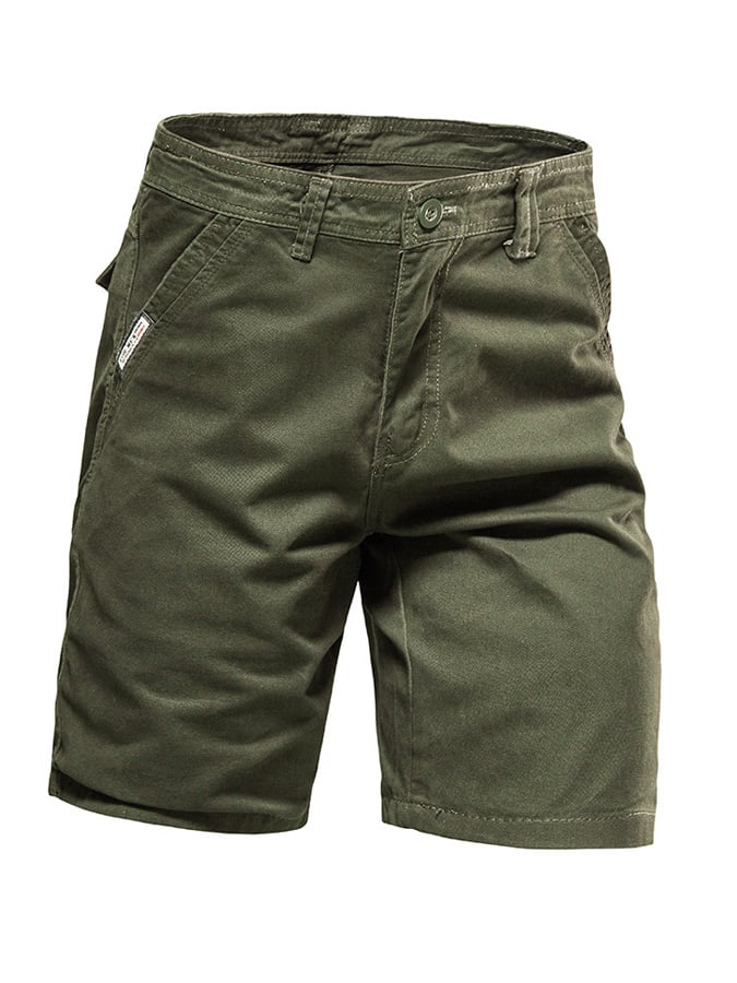 Men's Vintage Outdoor Cotton Functional Work Shorts