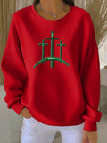 Women's Casual Christmas Faith Sweatshirt