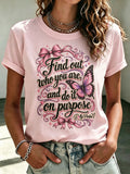 Women'S Commemorative Printed Casual T-Shirt