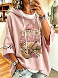 Women's Country Music Legend Tribute Print Hooded Sweatshirt