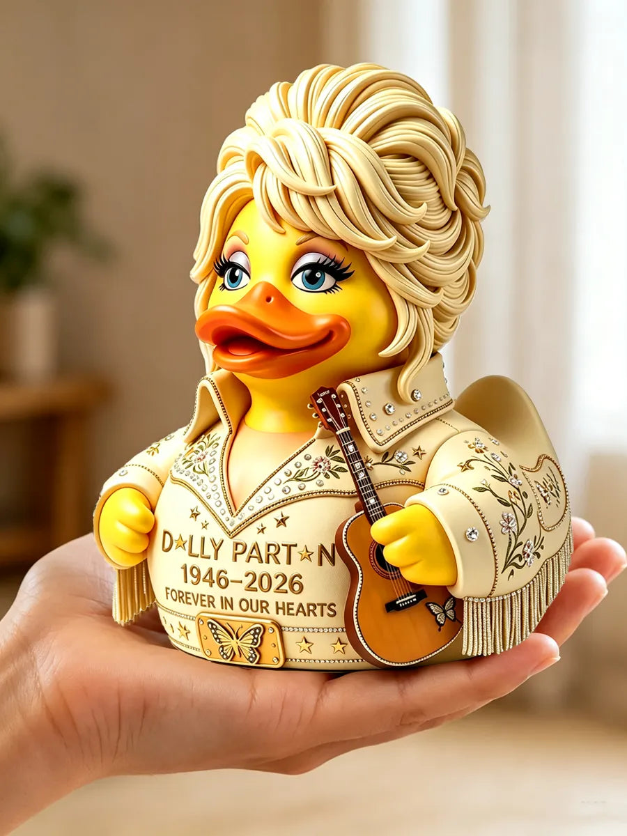 Nashville Authentic Dolly Memorial Duck Ornaments