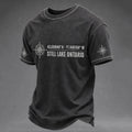 Men's Lake Ontario Always And Forever Printed Short Sleeve T-shirt