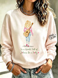 Women's Legendary female country singer Round Neck Sports Shirt