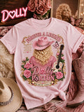 Women'S Commemorative Printed Casual T-Shirt