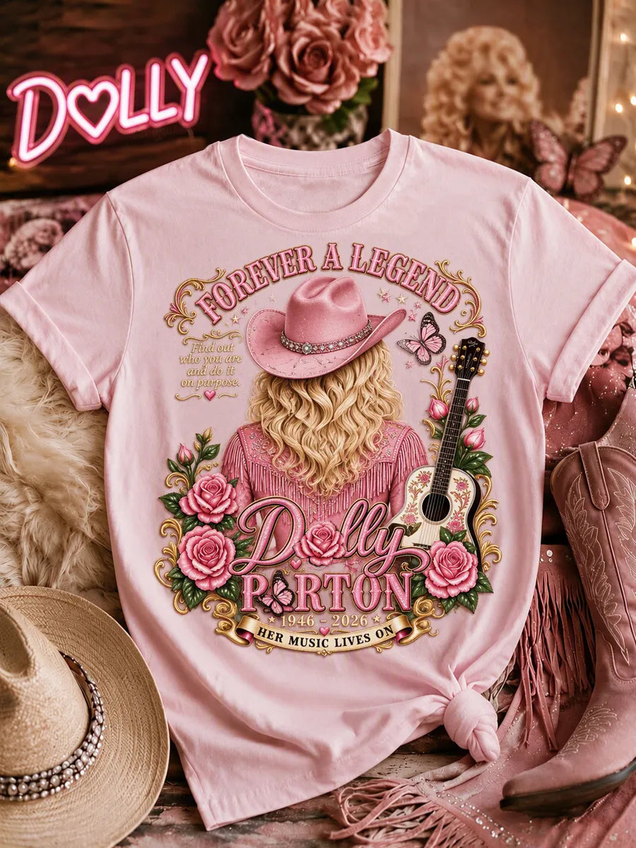 Women'S Commemorative Printed Casual T-Shirt