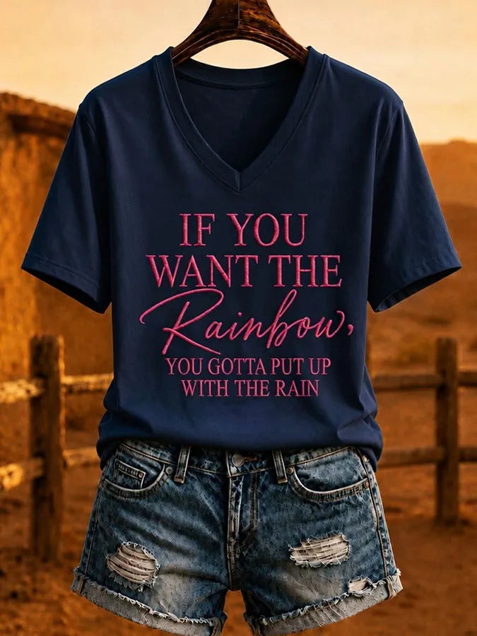 Women'S Commemorative Printed Casual T-Shirt