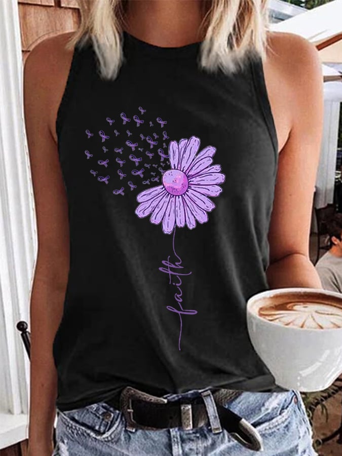 Women's Alzheimer Fighter Faith Vest