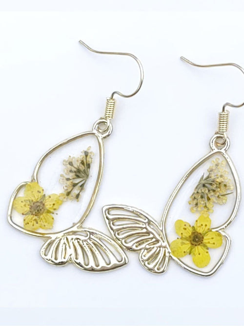 Alzheimer's Awareness Dementia Forget Me Not Earrings