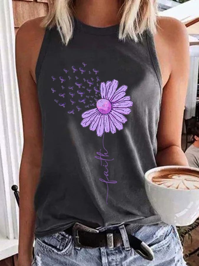 Women's Alzheimer Fighter Faith Vest