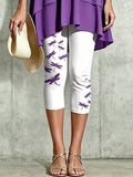 Women's Animal Dragonfly Artistic Printed Leggings