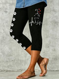 Women's Animal Cat Artistic Printed Leggings